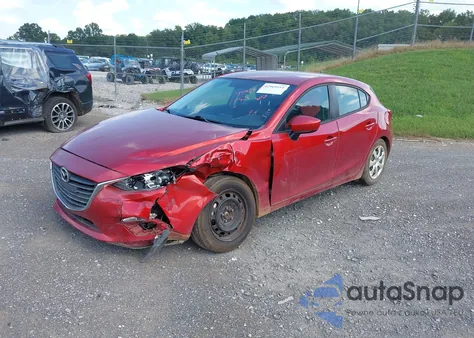 2014 Mazda Mazda3 I Sport из США, поврежденный, VIN 3MZBM1K75EM109049
